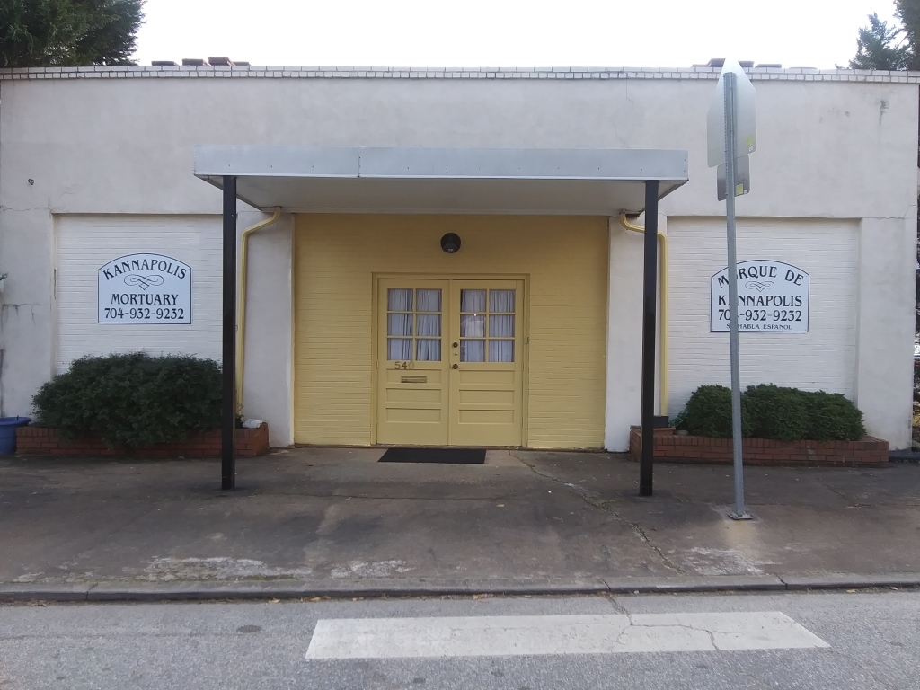 Directions Brown Kannapolis Mortuary Kannapolis NC funeral home and