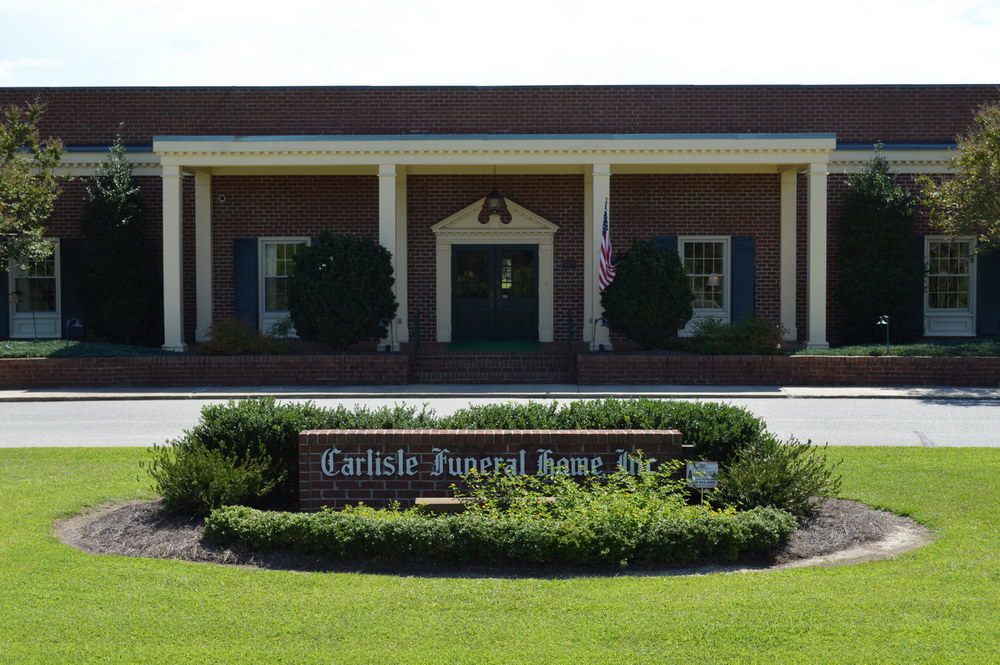 Our Facilities Carlisle Funeral Home Tarboro NC funeral home and