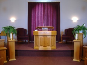 Pulpit Of Christies Funeral Home
