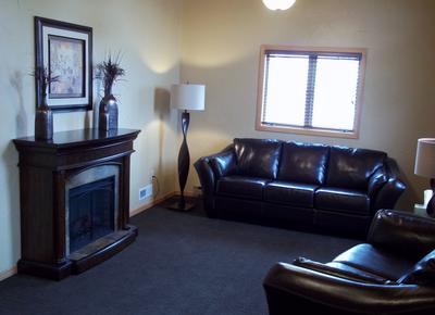 Front Entryway and Sitting Area