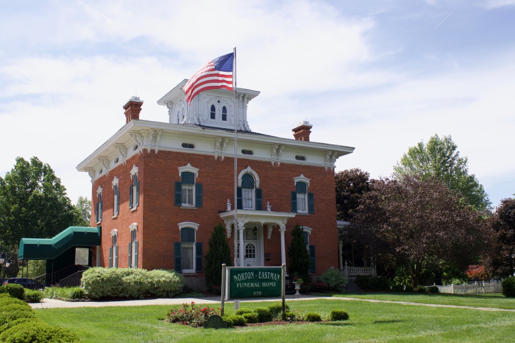 Wellington Eastman Funeral Home New London OH funeral home and