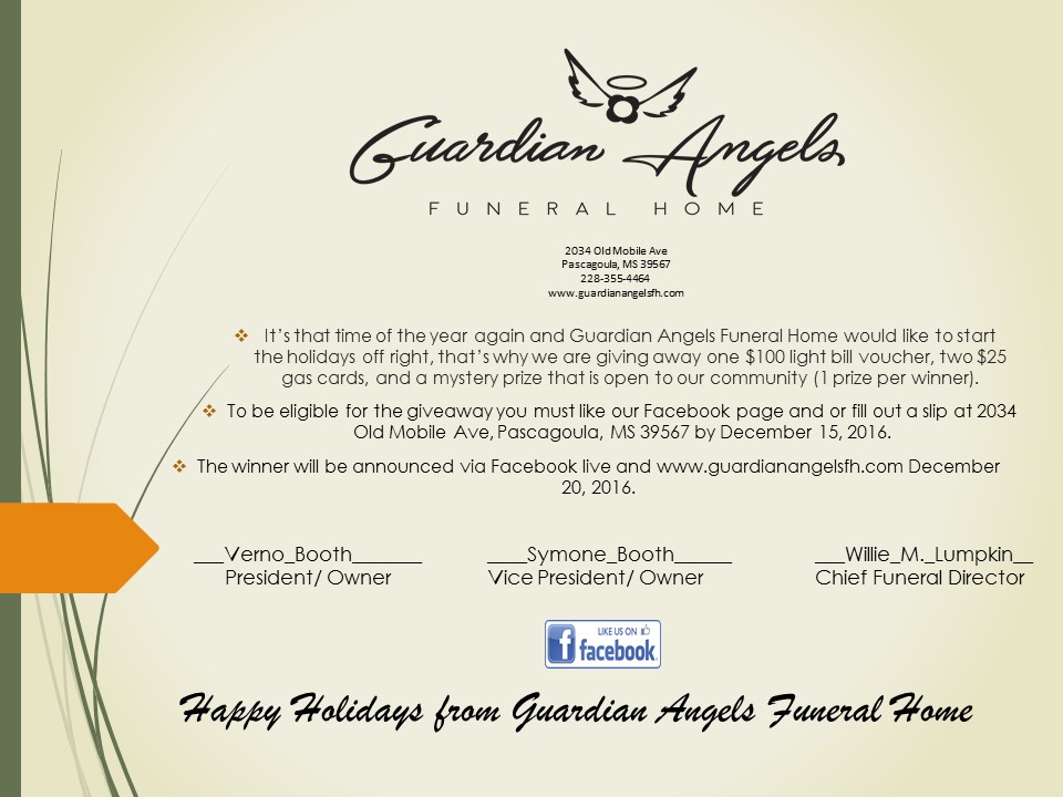Gallery Guardian Angels Funeral Home Pascagoula MS funeral home and