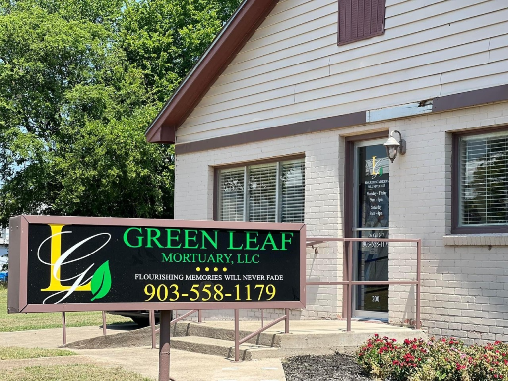 Location Green Leaf Mortuary, LLC Funeral Services and Cremations