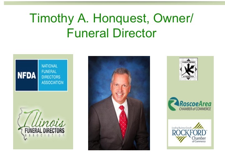Roscoe Honquest Family Funeral Homes Loves Park IL funeral home and