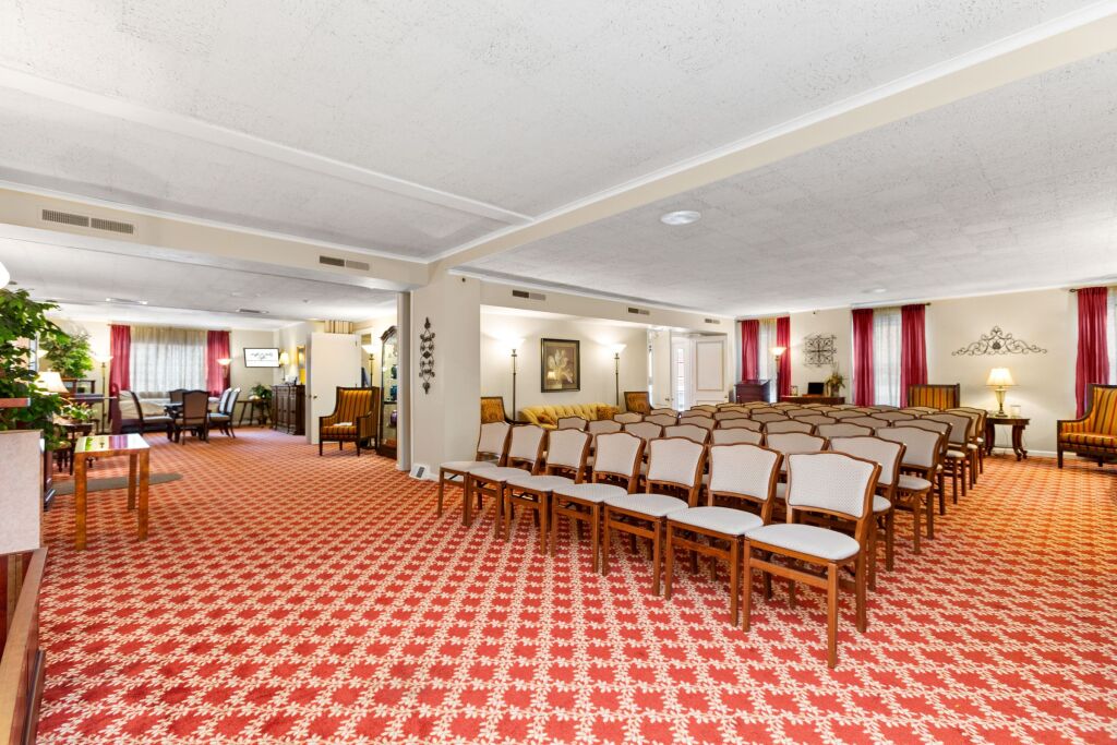 Funeral & memorial service area
