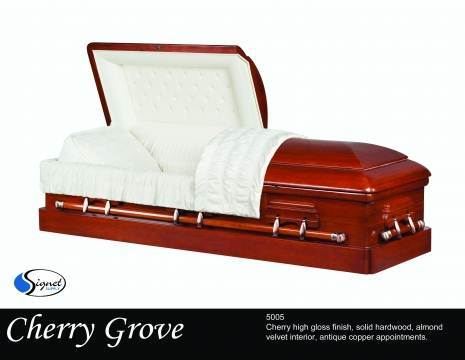 Cherry Grove Solid Hardwood with Polish Cherry Finish