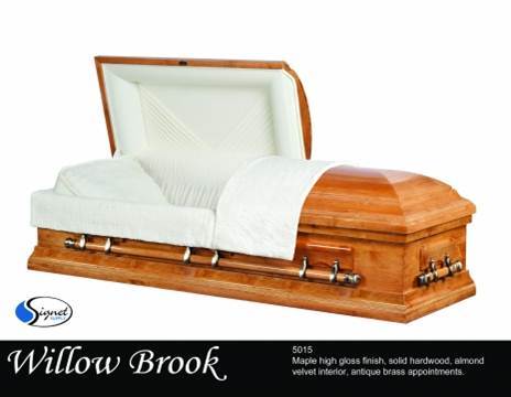 Willow Brook - Solid Hardwood with Maple Finish
