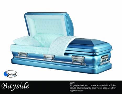 Bayside - 18 Ga. Carbon Steel - Large Urn Shell - Velvet