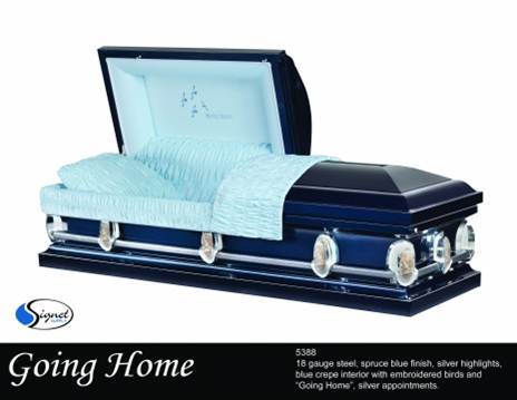 Going Home - 18 Ga. Carbon Steel - Normal Shell