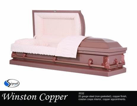 Winston / Alex / Stanton - 20 Ga. Non-Protective Carbon Steel - Normal Shell (Also Available in Blue, White and Silver)