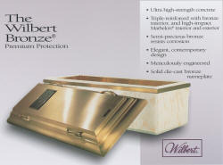Wilbert Solid Bronze - The Ultimate in Burial Vaults