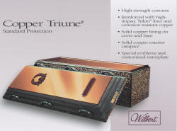 Copper Triune - Premium Burial Vault