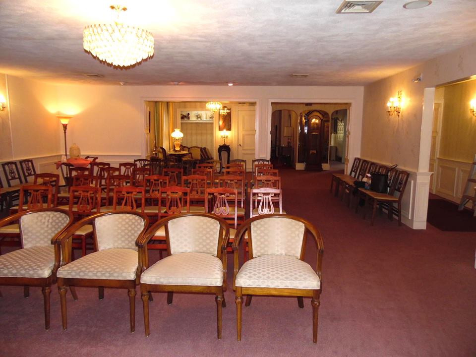 Opened up the wall in the back of the chapel to allow for more room during services.