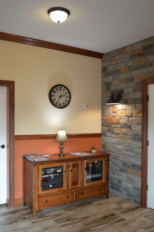 Front Foyer music system