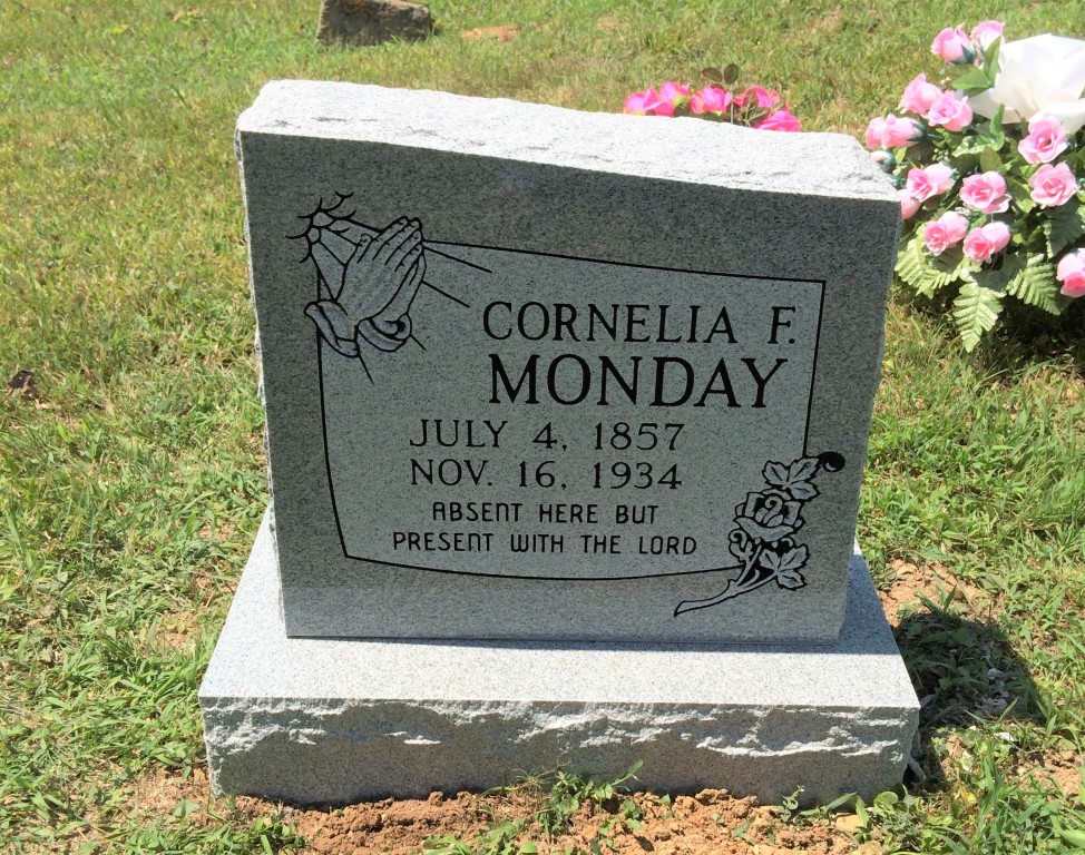 Single Upright Headstones McKinneyBrown Funeral Home Liberty KY