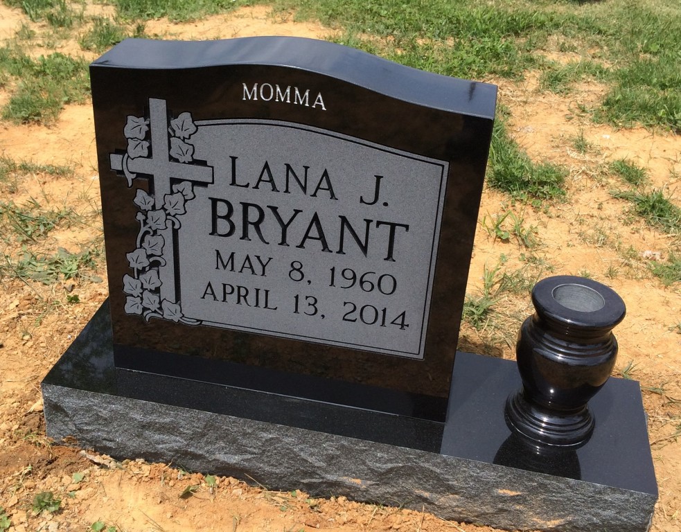 Single Upright Headstones McKinneyBrown Funeral Home Liberty KY