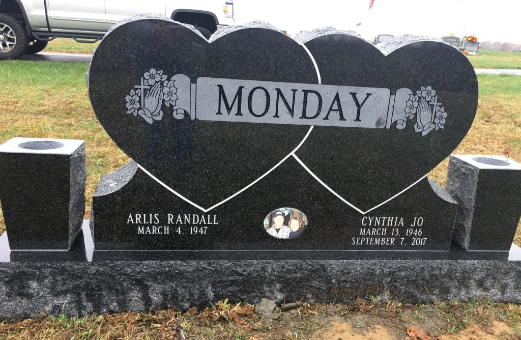 Double Upright Headstones McKinneyBrown Funeral Home & Monuments