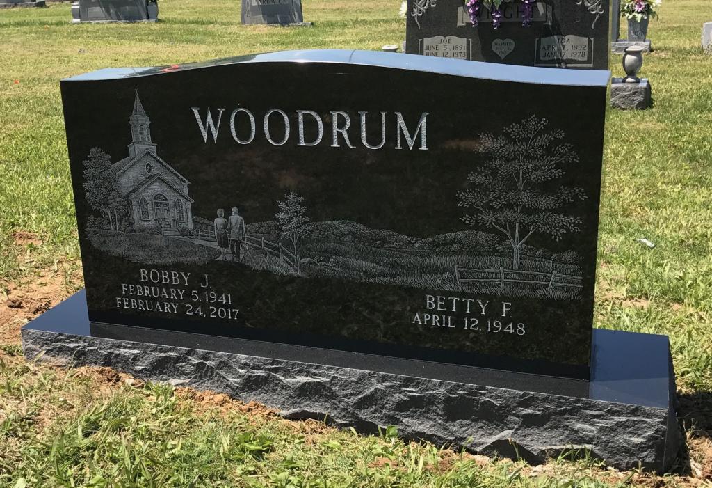 Double Upright Headstones McKinneyBrown Funeral Home & Monuments