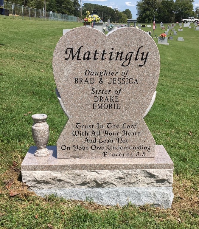 Infant and Child Headstones McKinneyBrown Funeral Home Liberty KY