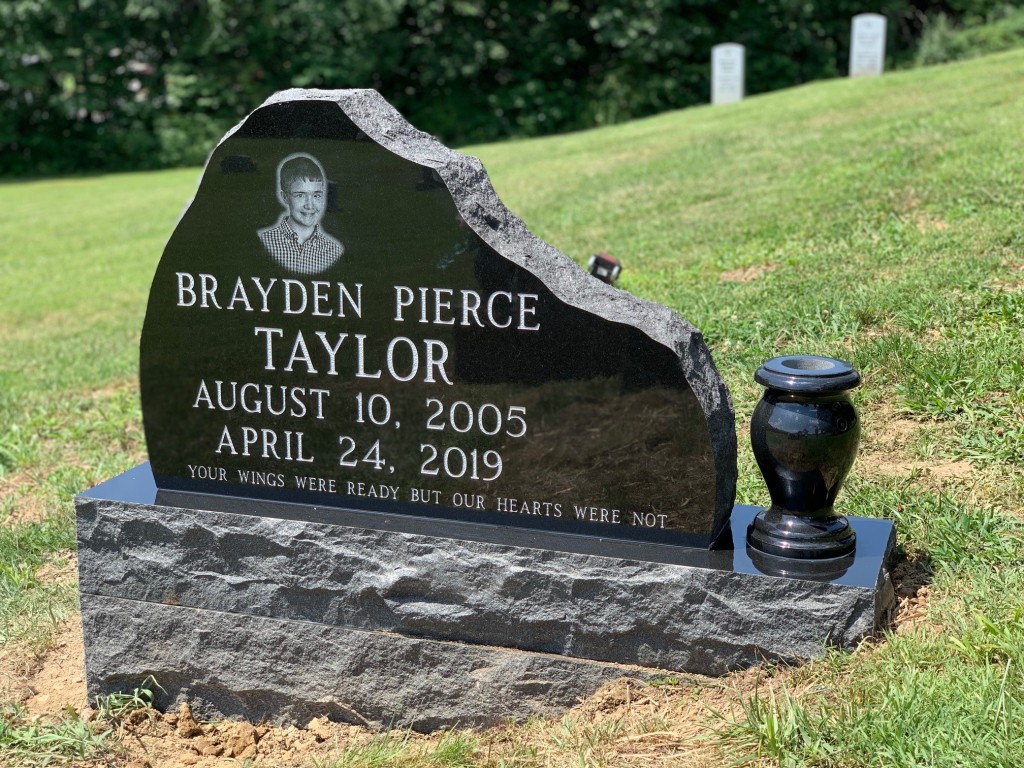 Single Upright Headstones McKinneyBrown Funeral Home & Monuments