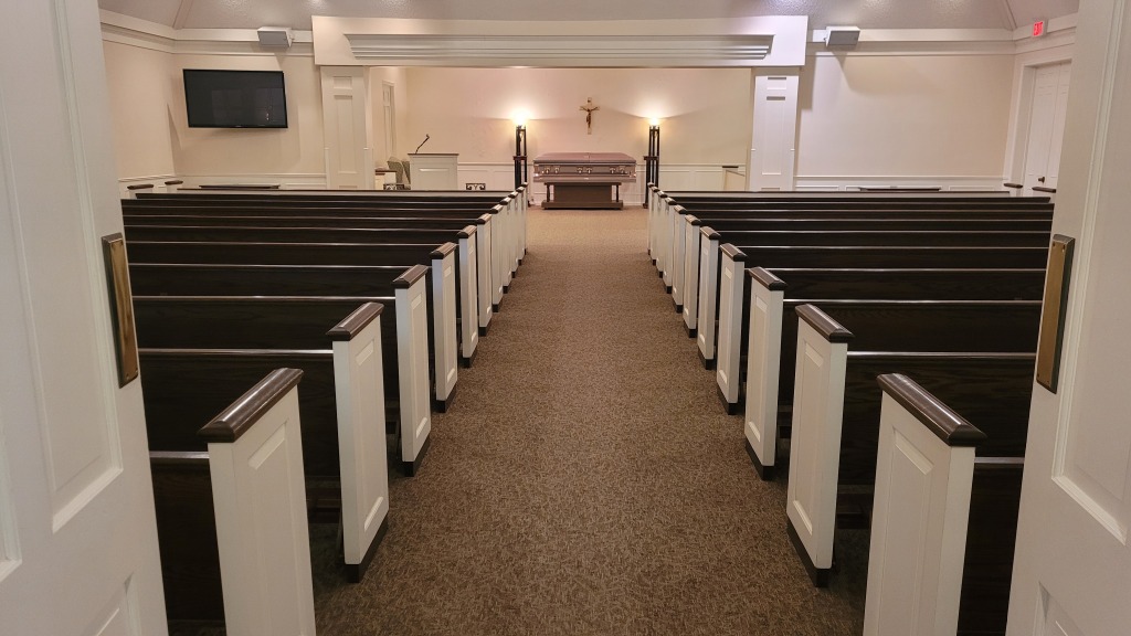Virtual Tour Memorial Oaks Chapel Brenham TX funeral home and cremation