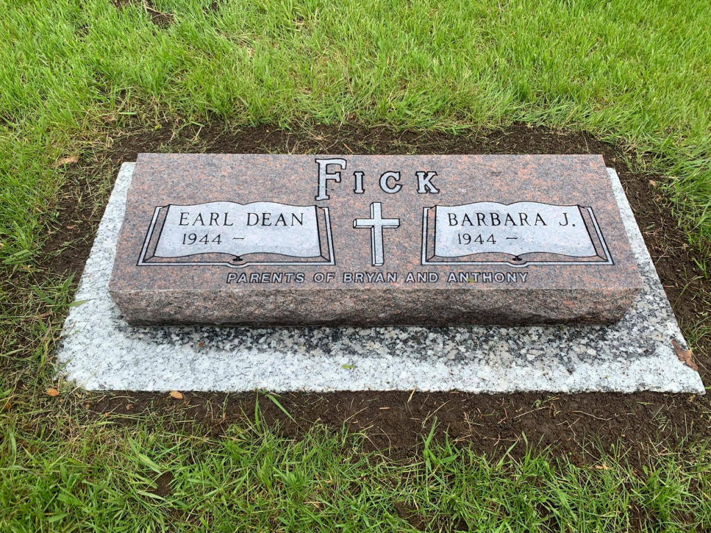 Monuments Nicklas D Jensen Funeral Home Correctionville, Holstein