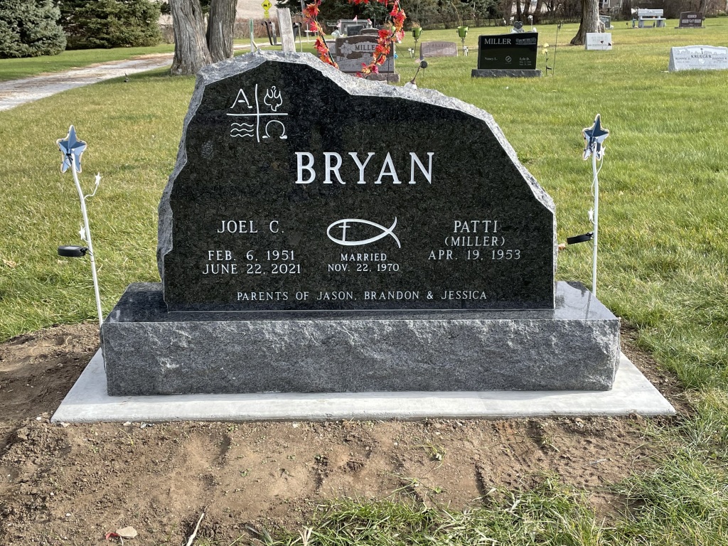 Monuments Nicklas D Jensen Funeral Home Correctionville, Holstein