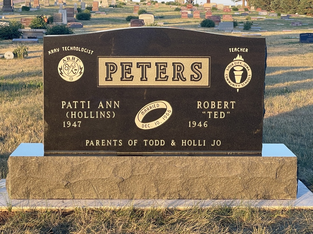 Monuments Nicklas D Jensen Funeral Home Correctionville, Holstein