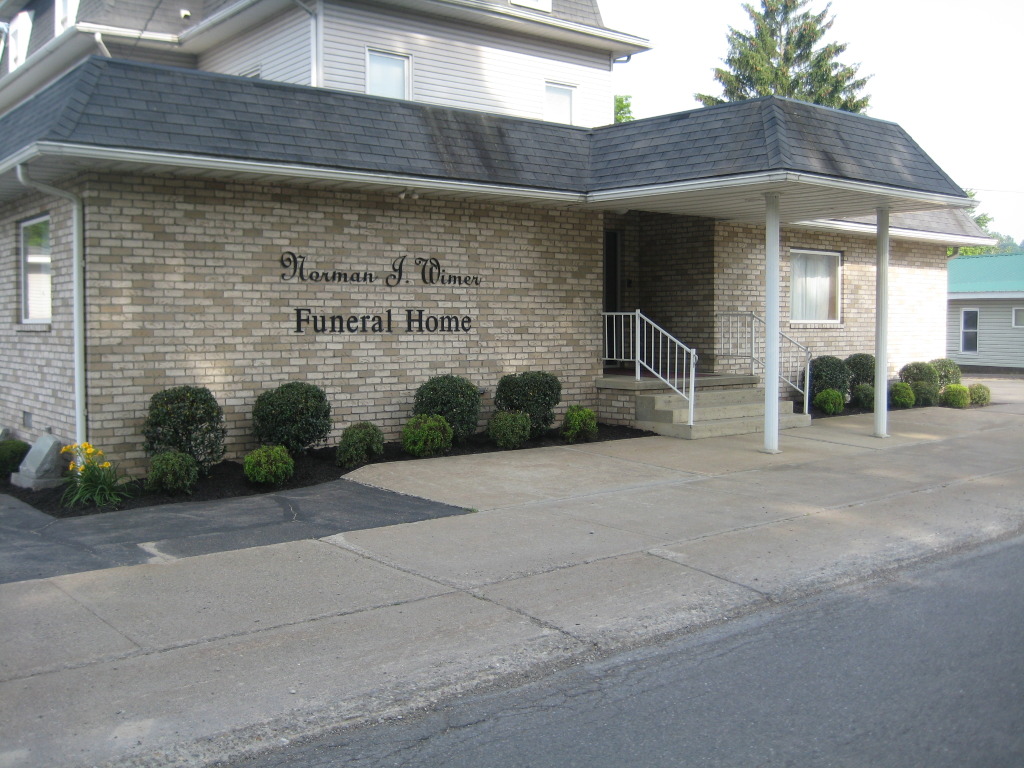 Our Facility Norman J. Wimer Funeral Home Tionesta PA funeral home