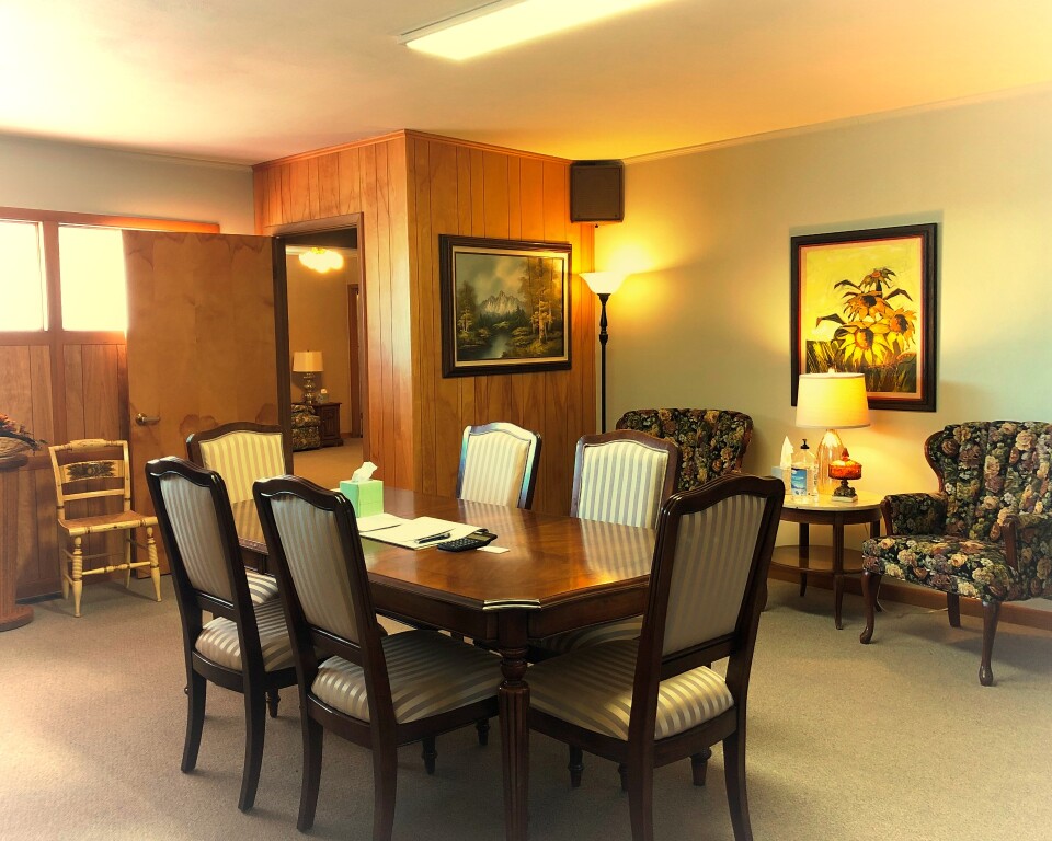 Location Parsons Funeral Home Hall Chapel Ellsworth KS funeral home and cremation