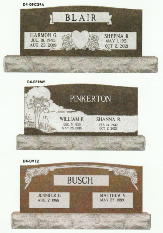 Monuments ParsonsCanoeBeggs Funeral Home Collinsville OK funeral