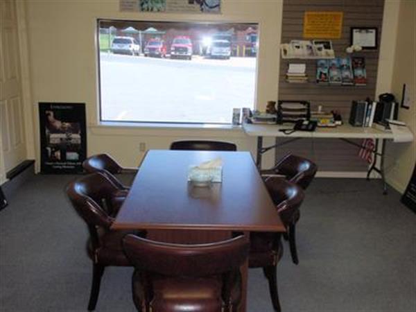 Quiet private area to serve you at your time of need