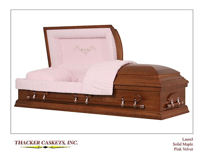 Hardwood Caskets Seagle Funeral Home Pulaski VA funeral home and