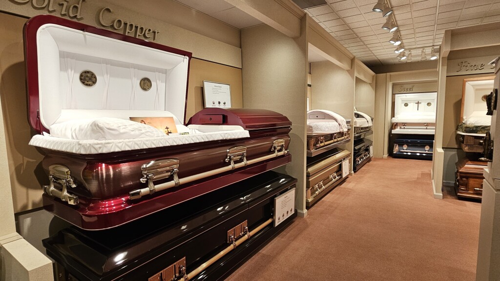 Casket and Urn Selection Room