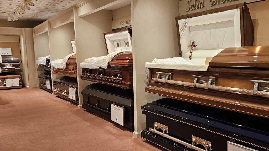 Casket and Urn Selection Room