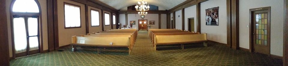 Front view of chapel