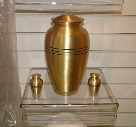 crescent pet urns