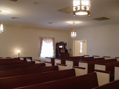 Chapel holds 180 people availability to add seating