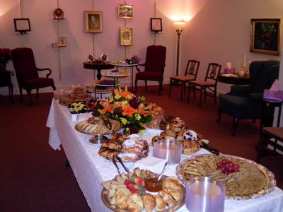 Receptions and catering availability