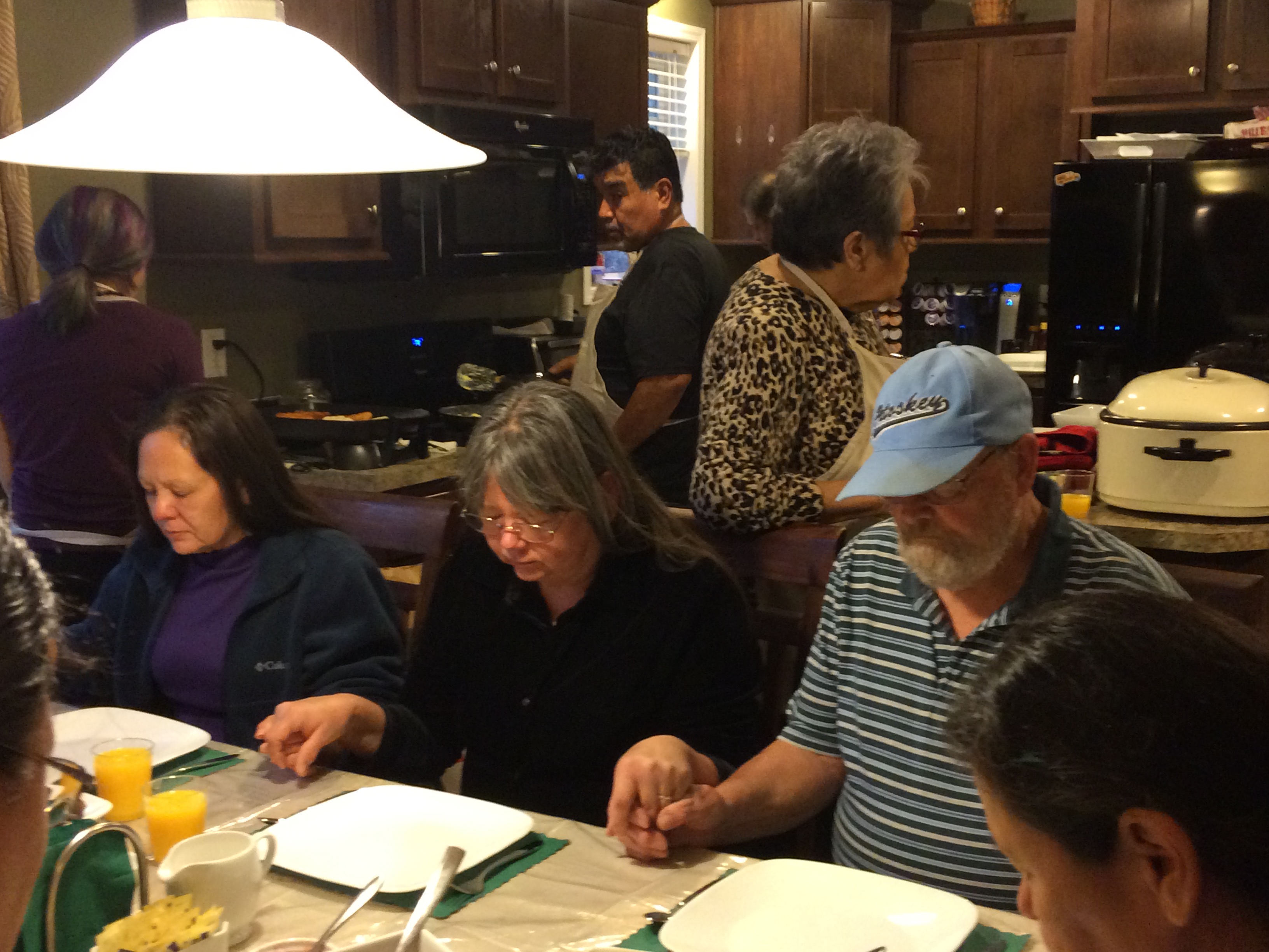 Our most recent visit with Al and his family.