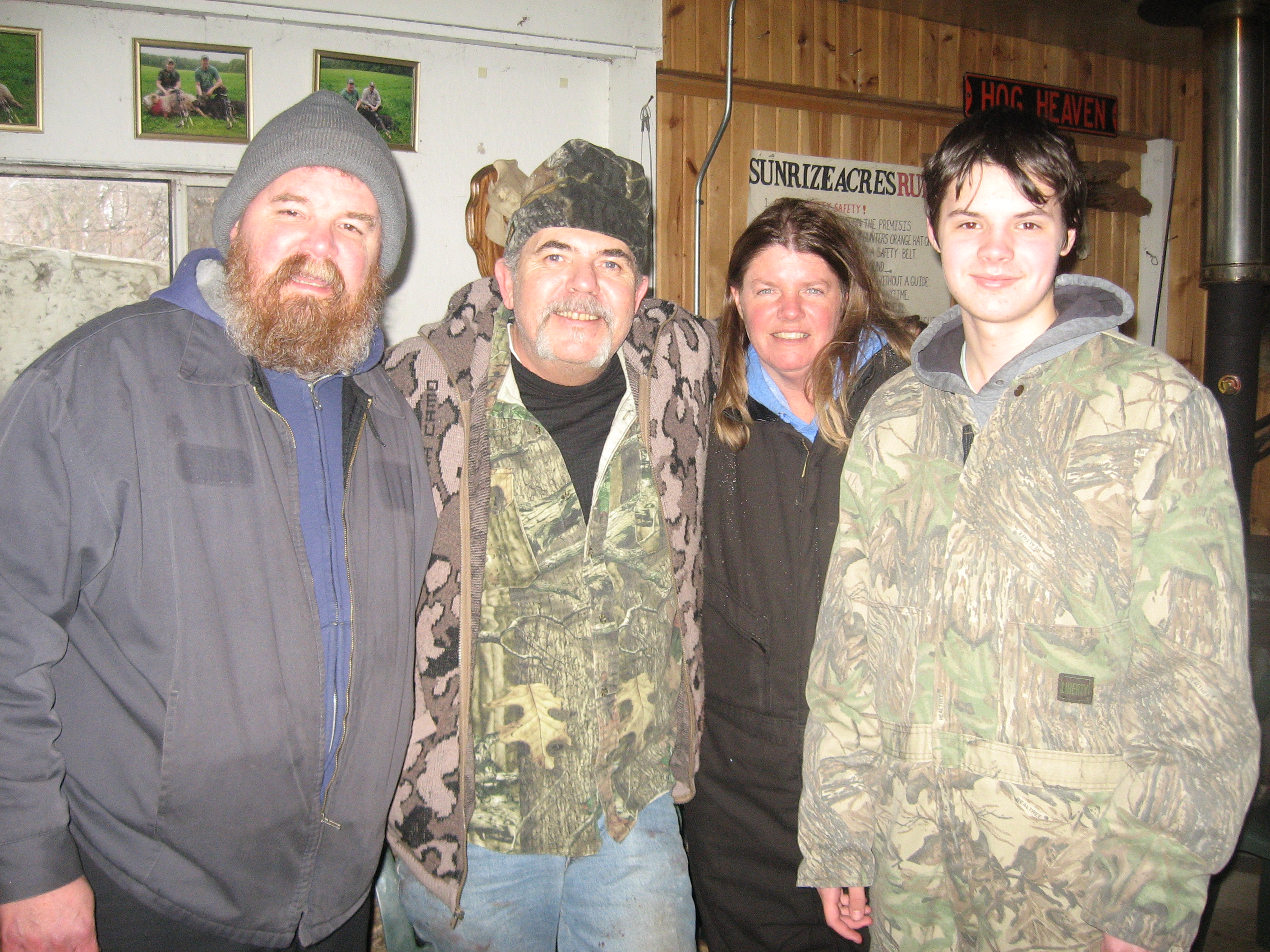 Me,Jim,Lisa,and Bobby 2014.He was a great man and will be missed.Condolences from our family to yours.