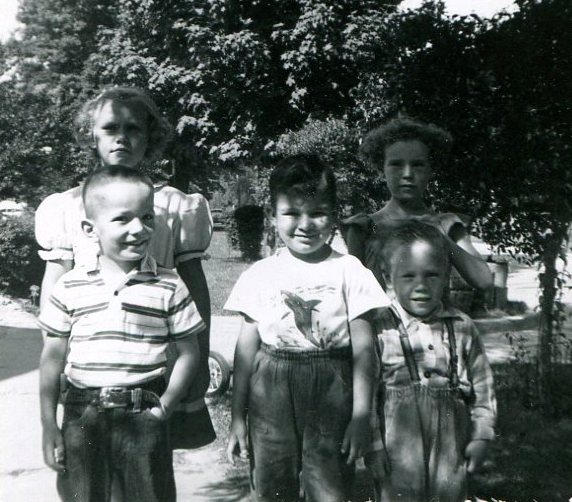 Back Row: From left to Right, Peggy Paulson and Dawn Hinz. Front Row: Mark Smith, John Baber, and Richie Paulson