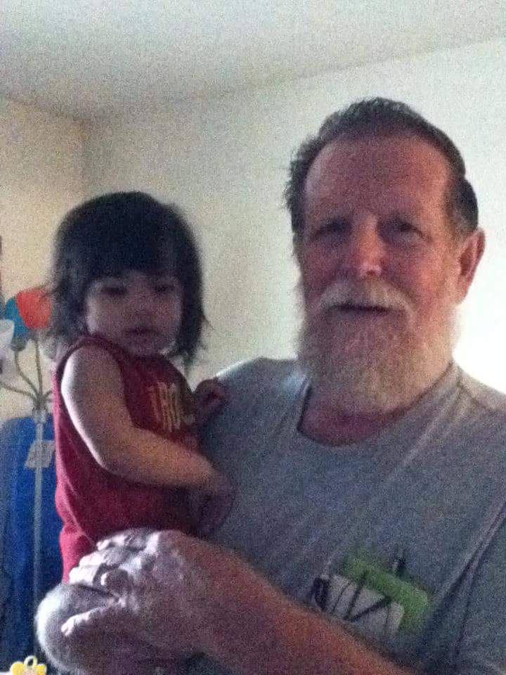 Jerry and Aaliyah, his great-granddaughter 