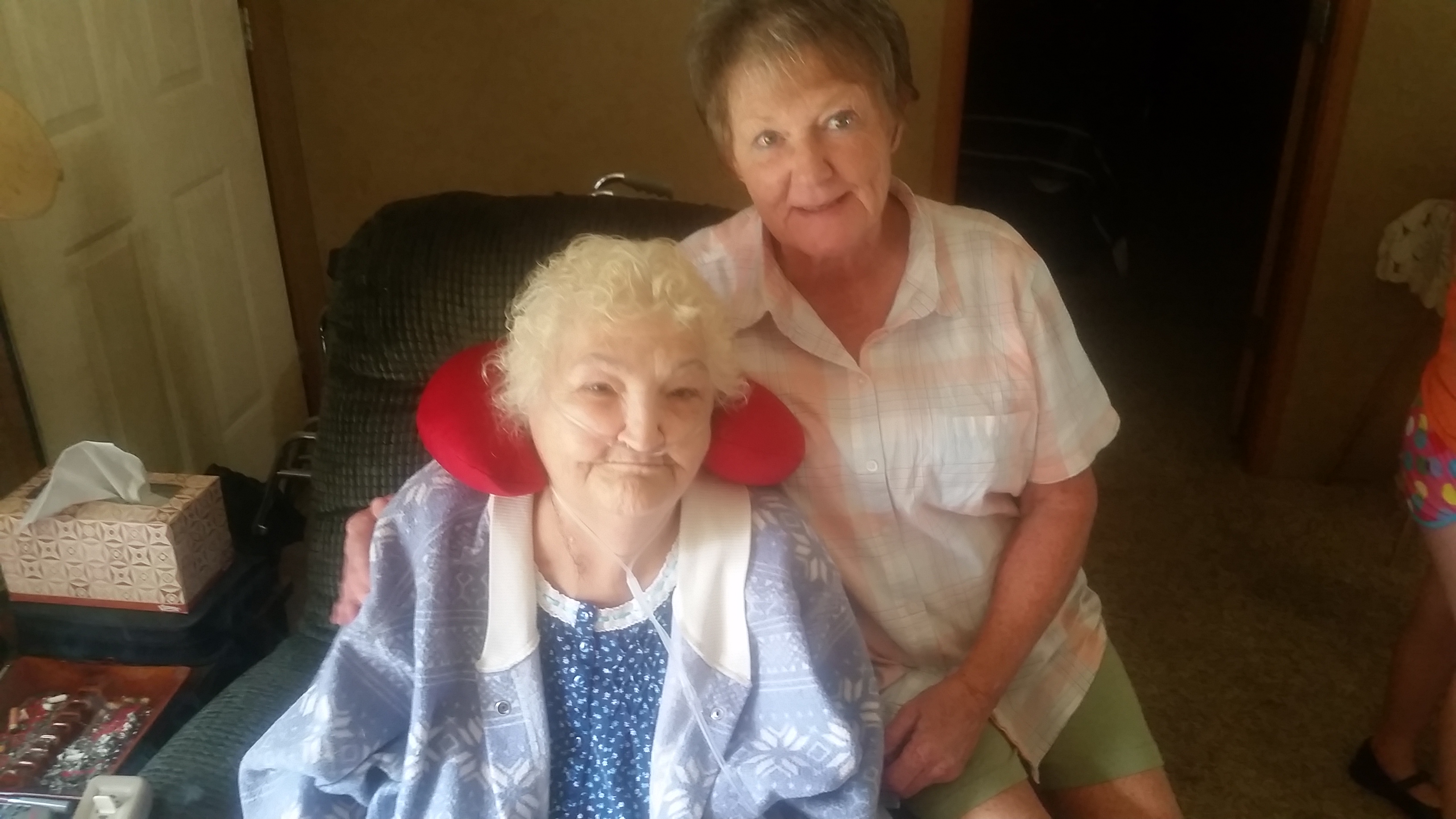 Margie and Kathy, sisters forever! 