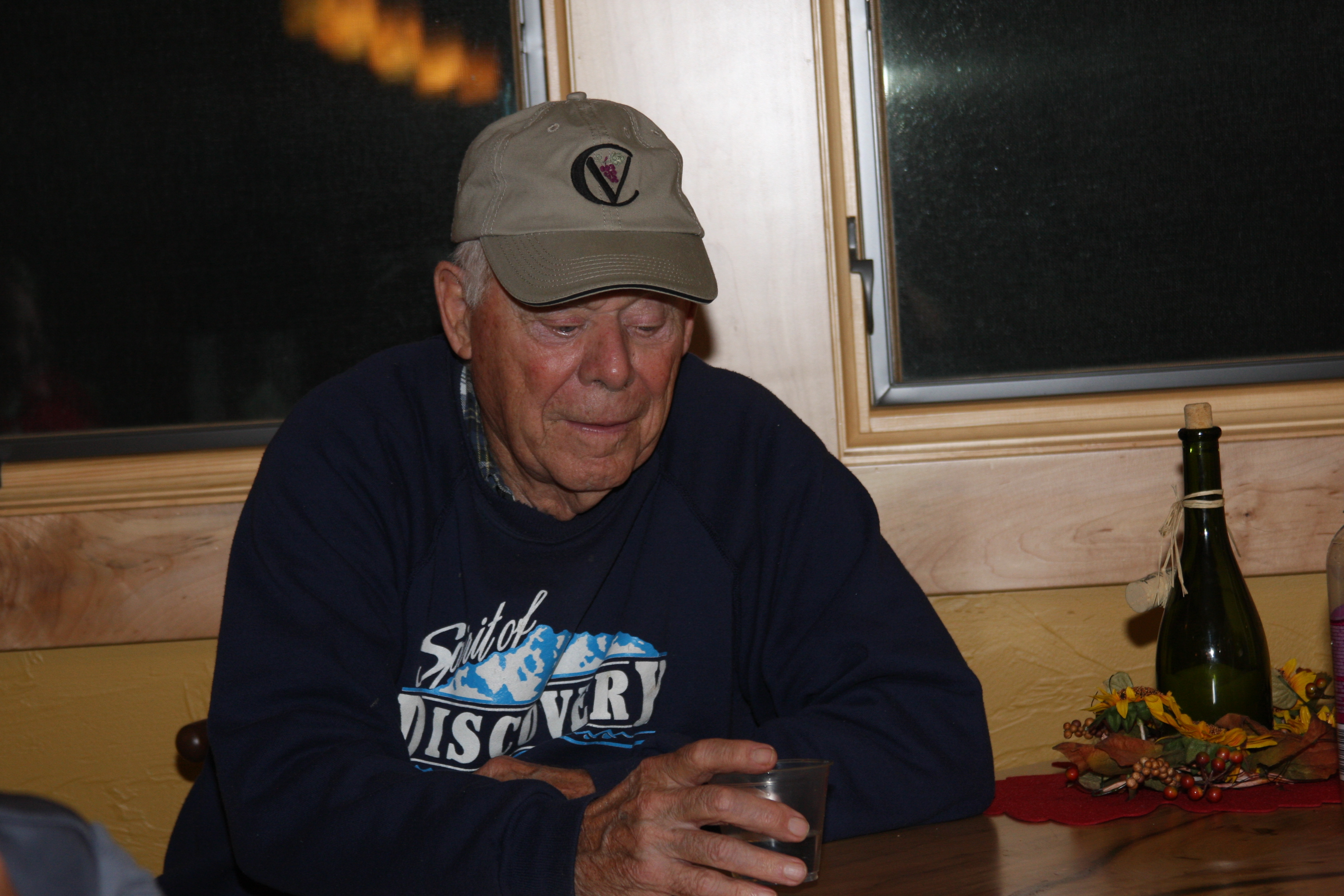 Doug at Cogdal Vineyards in October 2015.