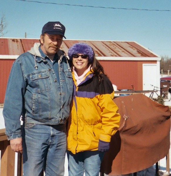 One of my favorite photo's taken w/my Daddy.