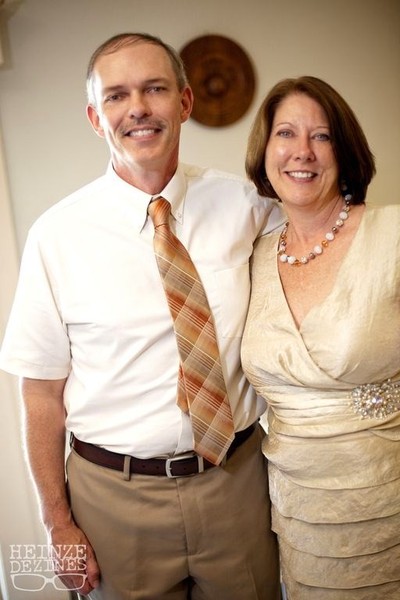 Beautiful Wife, Doreen, at their daughter's wedding.