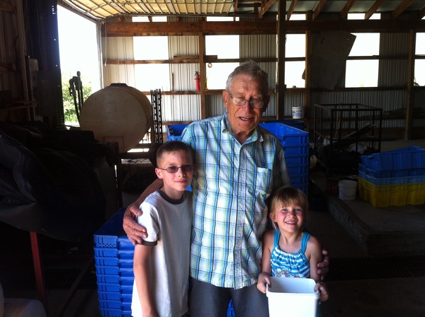 Thanks for everything Grandpa Richie. We are all going to really miss you.