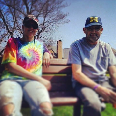 At the Beach W/Sarah and Steve :)