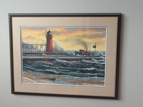 You are thought of daily when I walk past my&nbsp;&nbsp;beautiful art.